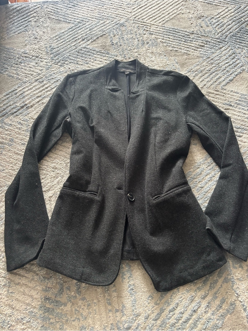 Banana Republic Black Single-Button Women's Blazer